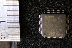 STM32 chip close up
