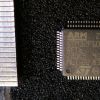 STM32 chip close up