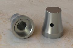 CAD Rendering of the Alloy Albs Waldorf Knob