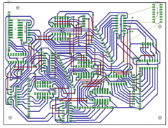 First draft DIN/DOUT PCB