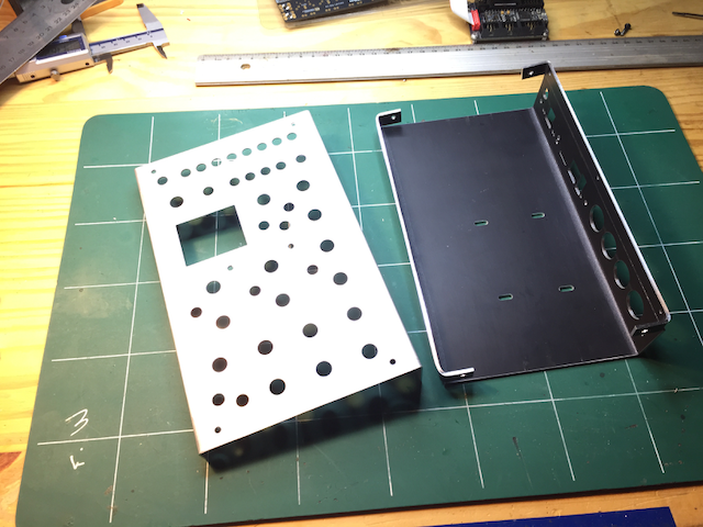 The HAARP Desktop case prototyping.