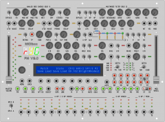 MIDIbox FM V2.0 Prototype Front Panel Mockup 3