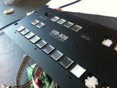 MB 808 faceplate