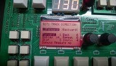 MB909 track direction screen